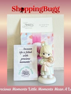 Precious Moments Little Moments Mean A Lot! All Things Grow With Love 13505